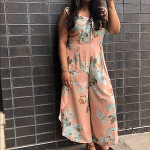 Floral Jumpsuit